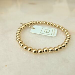 classic gold 5mm bead bracelet